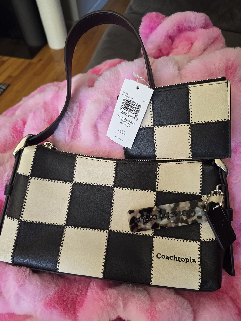 Coach Coachtopia Alter/Ego Slouchy Bag W Matching Card Case